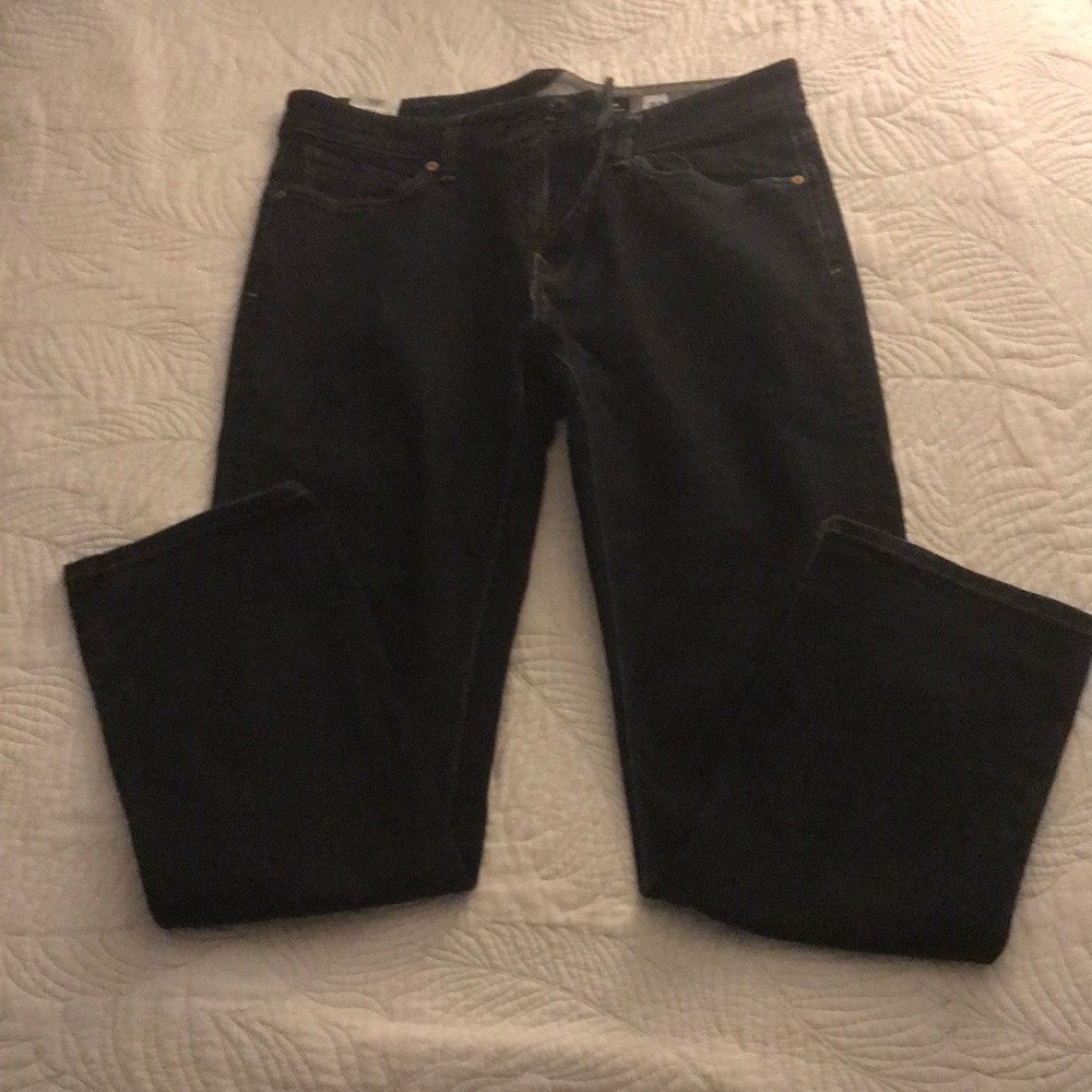 Dark Wash Volcom Straight Jeans